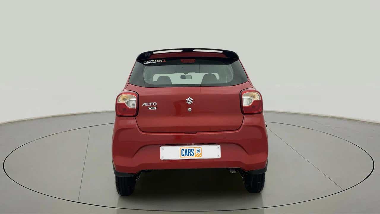 Rear view of a Maruti Suzuki Alto K10
