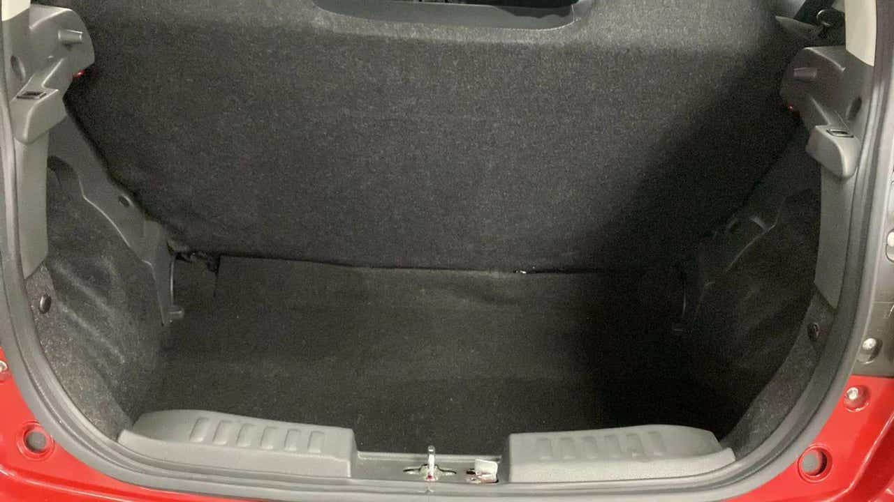 Boot space area of a Maruti Suzuki Alto K10