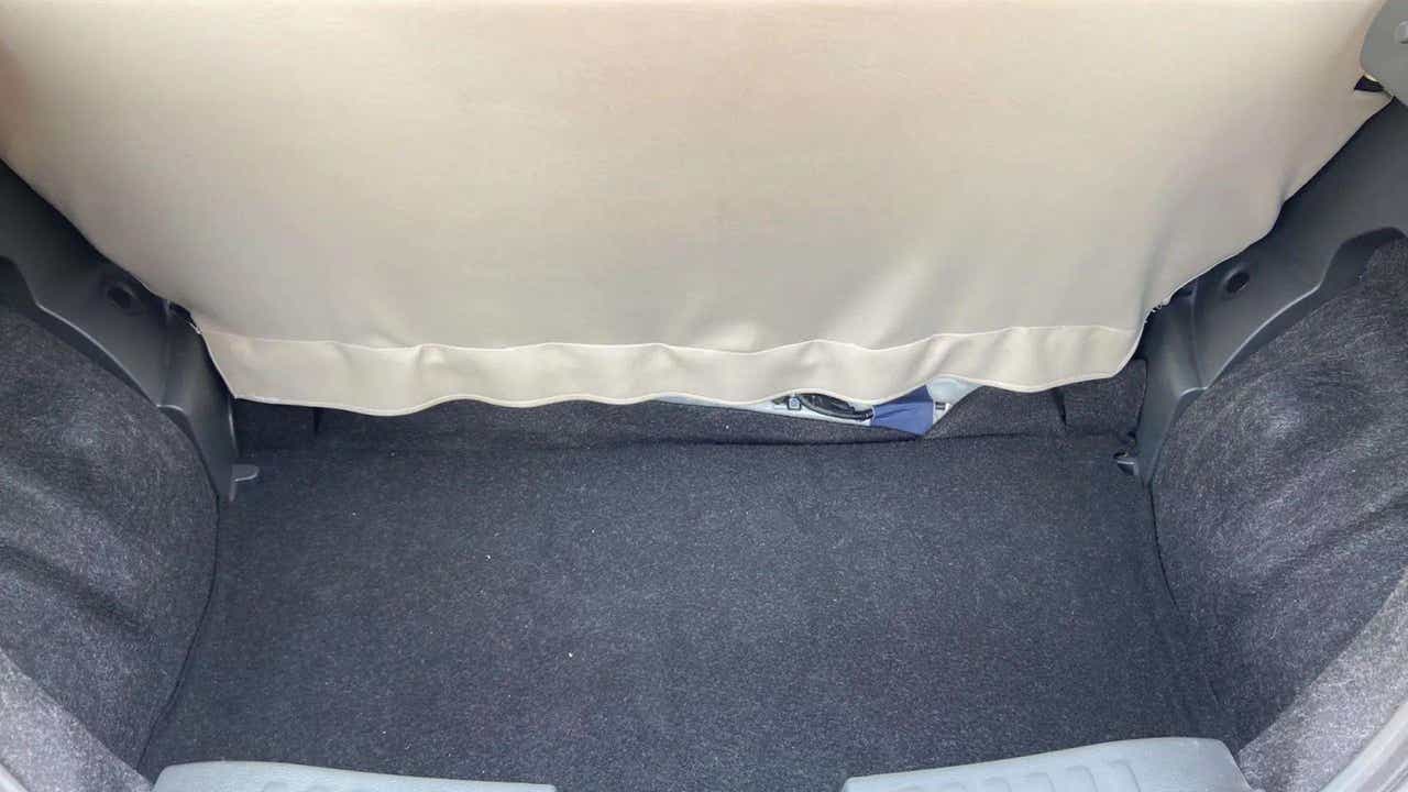 Boot space view of a Maruti Suzuki Alto K10