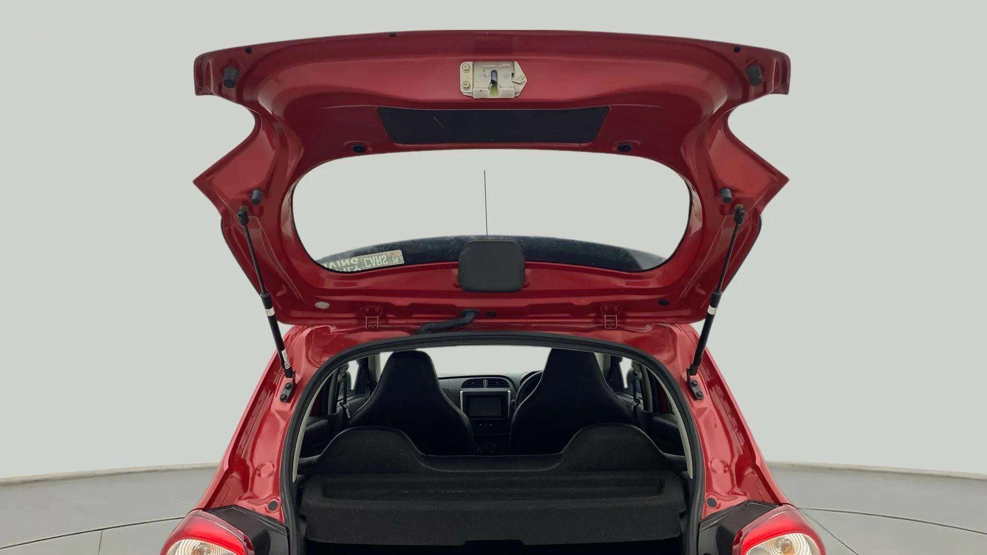 Boot space view of a maruti suzuki alto k10