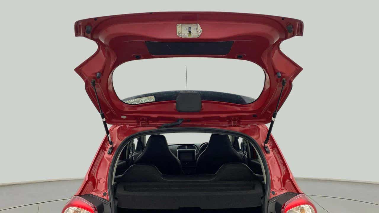 Boot space view of a maruti suzuki alto k10
