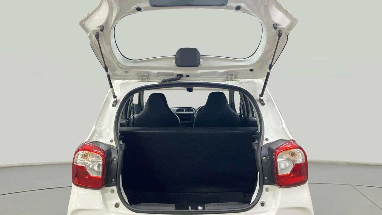 Boot space view of a maruti suzuki alto k10