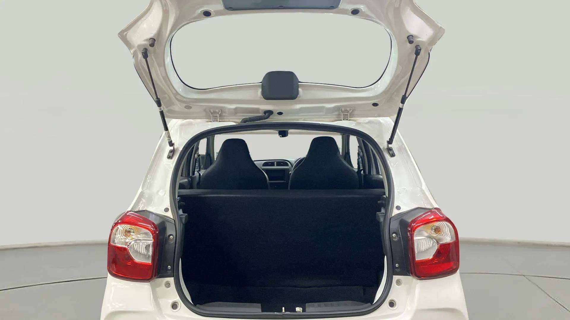 Boot space view of a maruti suzuki alto k10