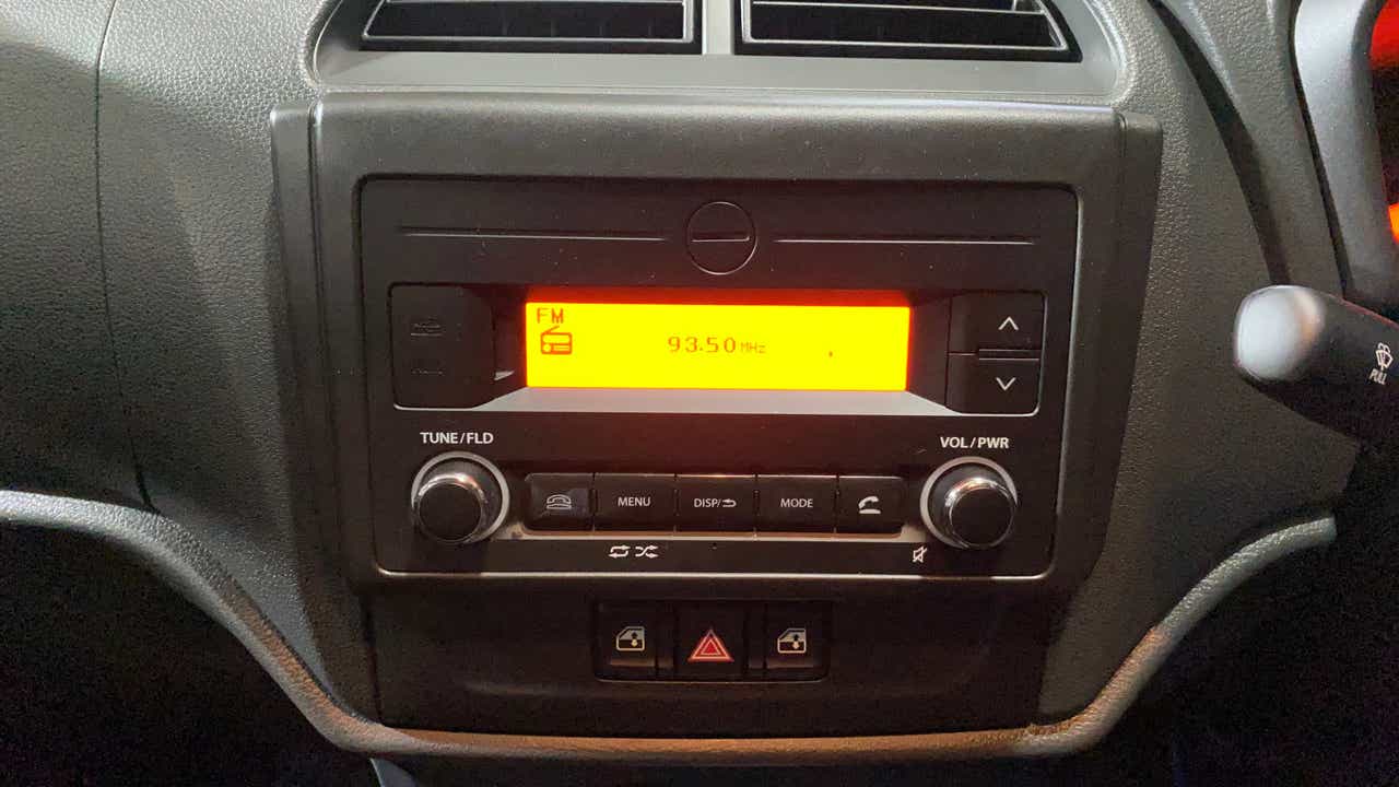 Dashboard entertainment system of a Maruti Suzuki Alto K10