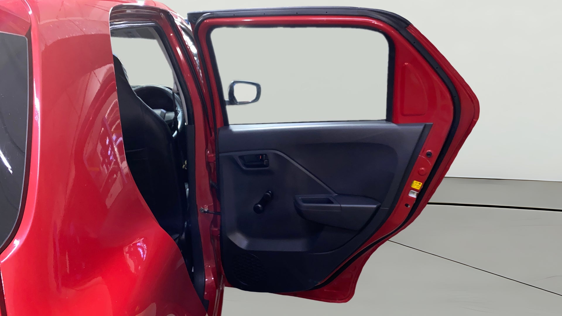 Rear door detail view of a Maruti Suzuki Alto K10