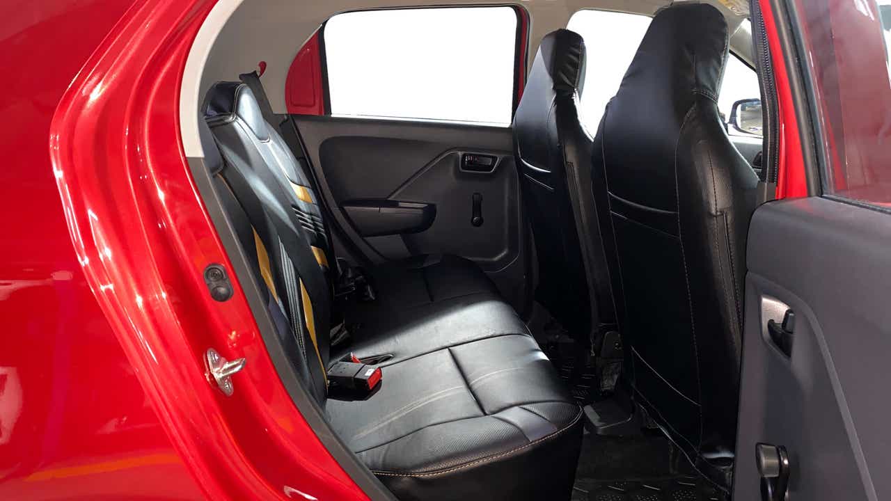 Rear seat and door view of a Maruti Suzuki Alto K10