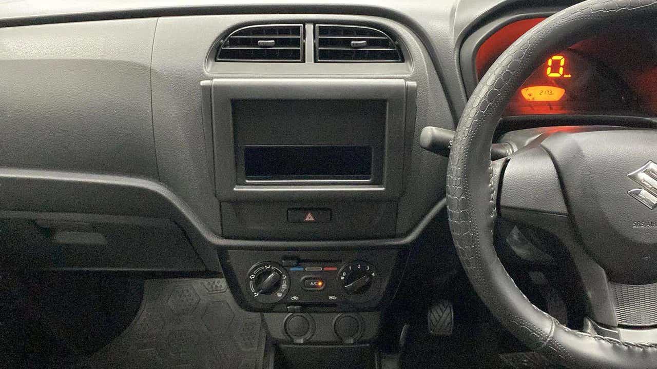 Interior dashboard of a Maruti Suzuki Alto K10