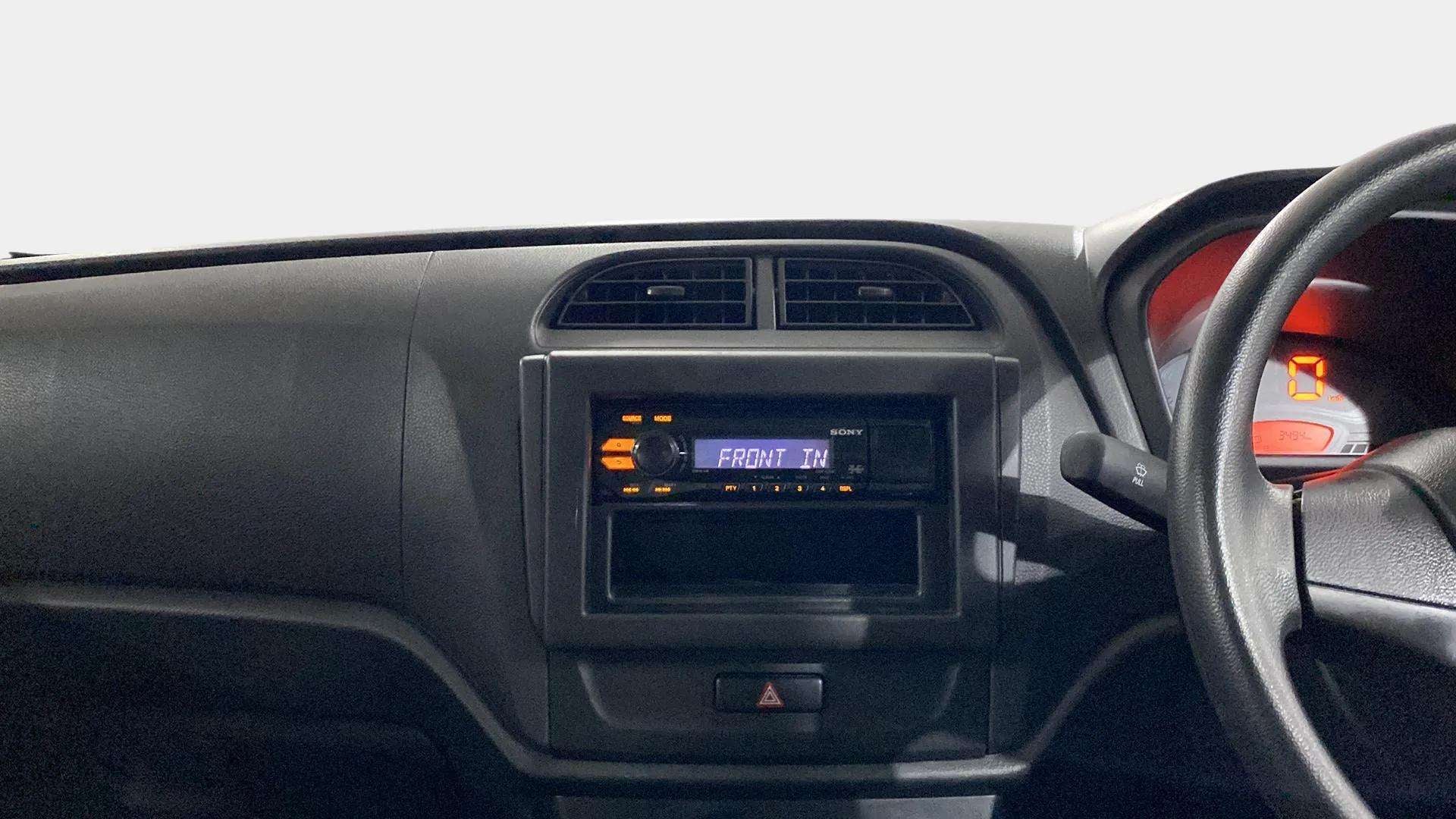Interior dashboard of a Maruti Suzuki Alto K10