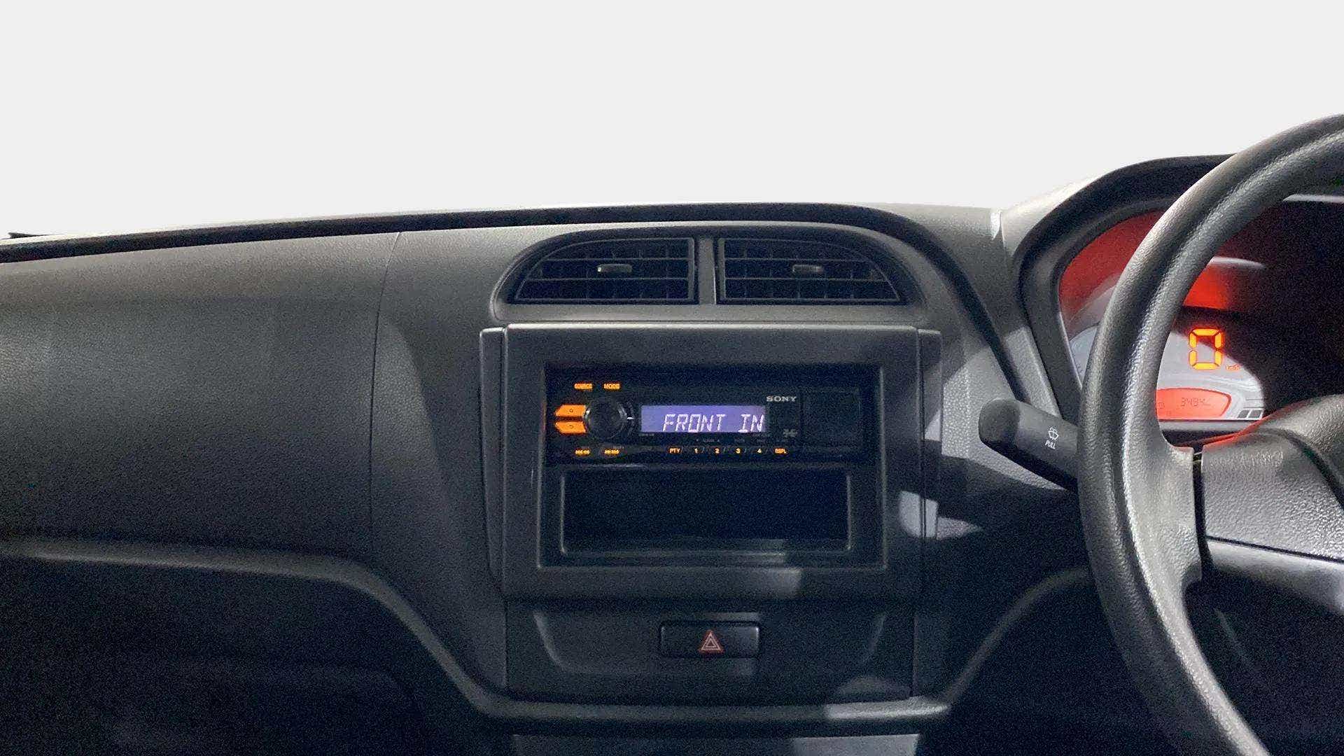 Interior dashboard of a Maruti Suzuki Alto K10