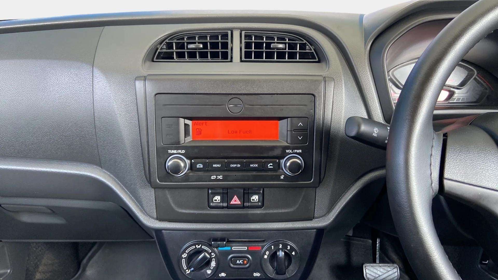 Dashboard and center console of a Maruti Suzuki Alto K10