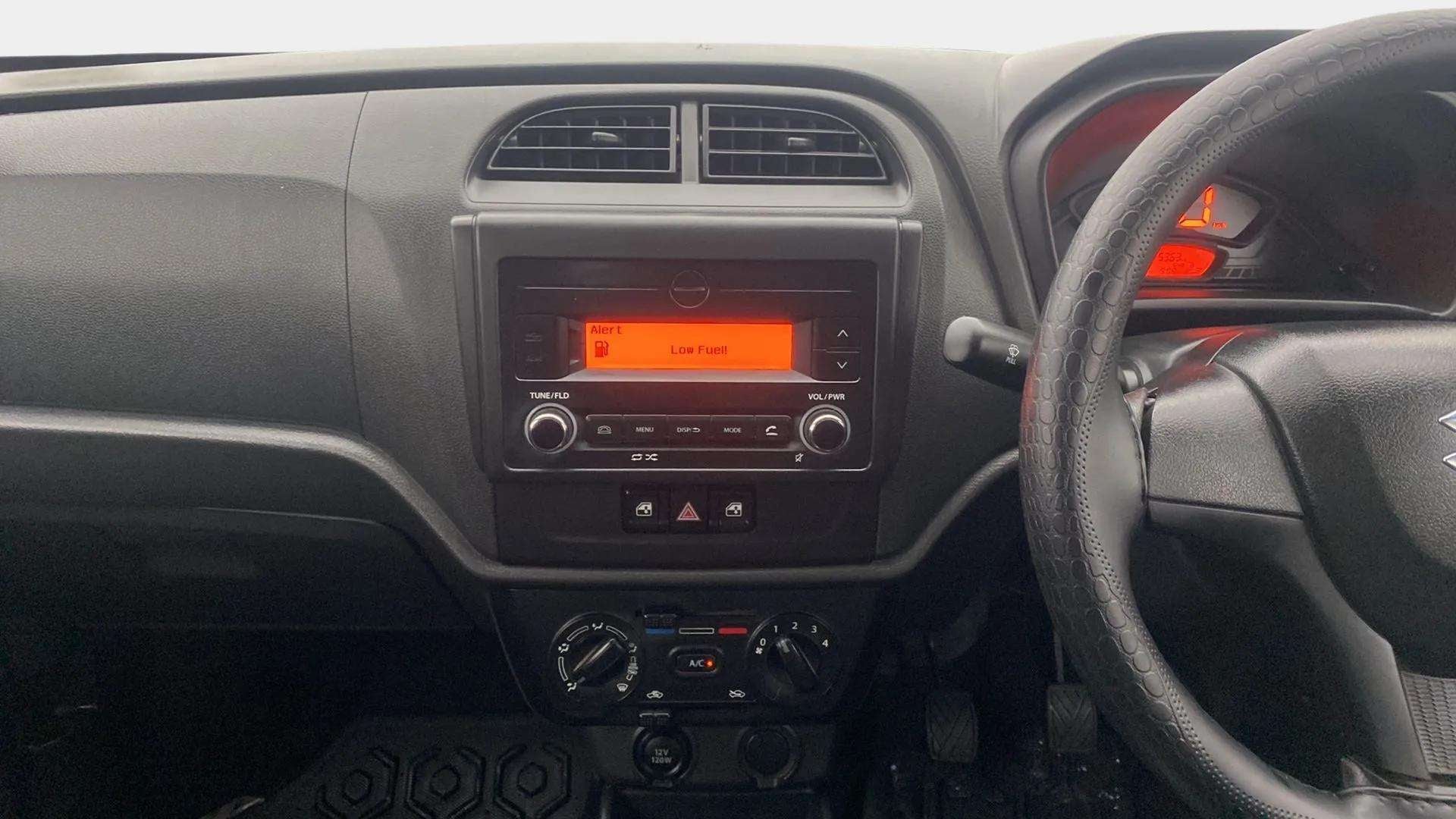Dashboard view of a Maruti Suzuki Alto K10