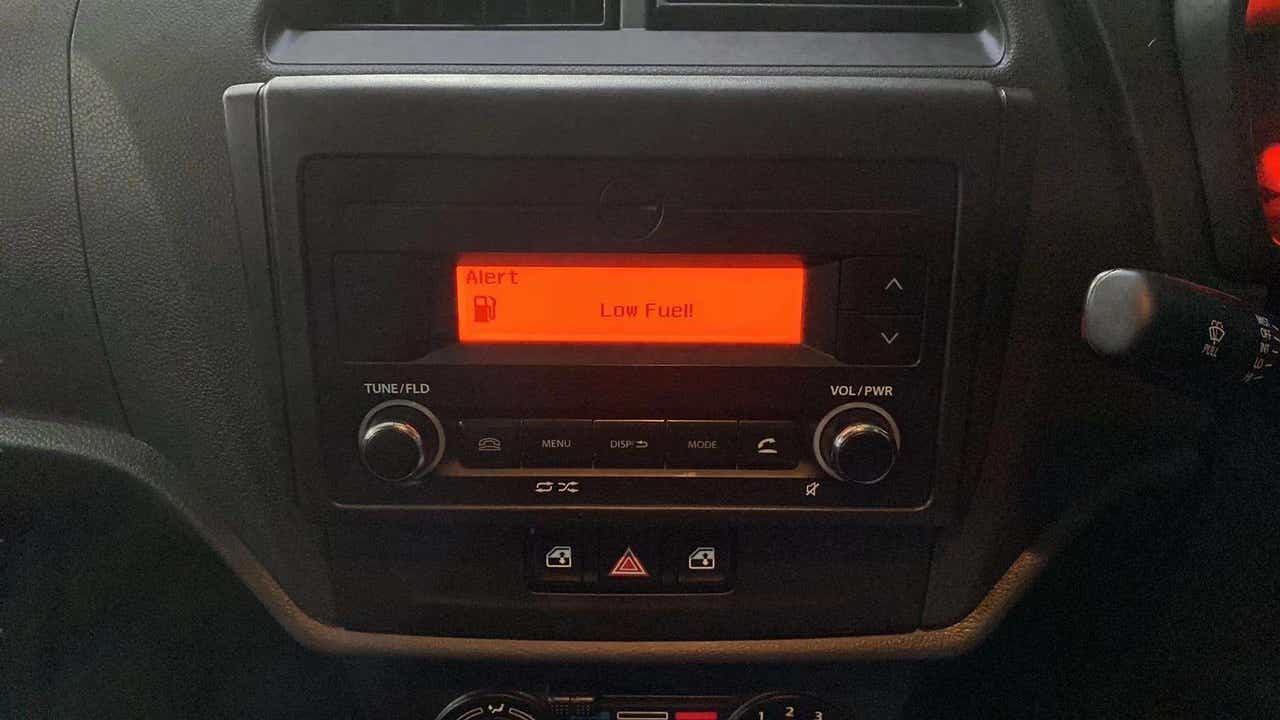 Dashboard center console of a Maruti Suzuki Alto K10