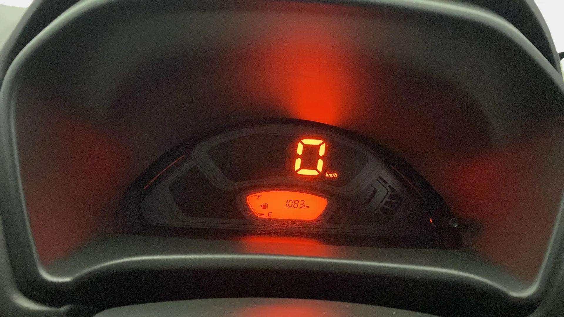 Instrument cluster of a Maruti Suzuki Alto K10
