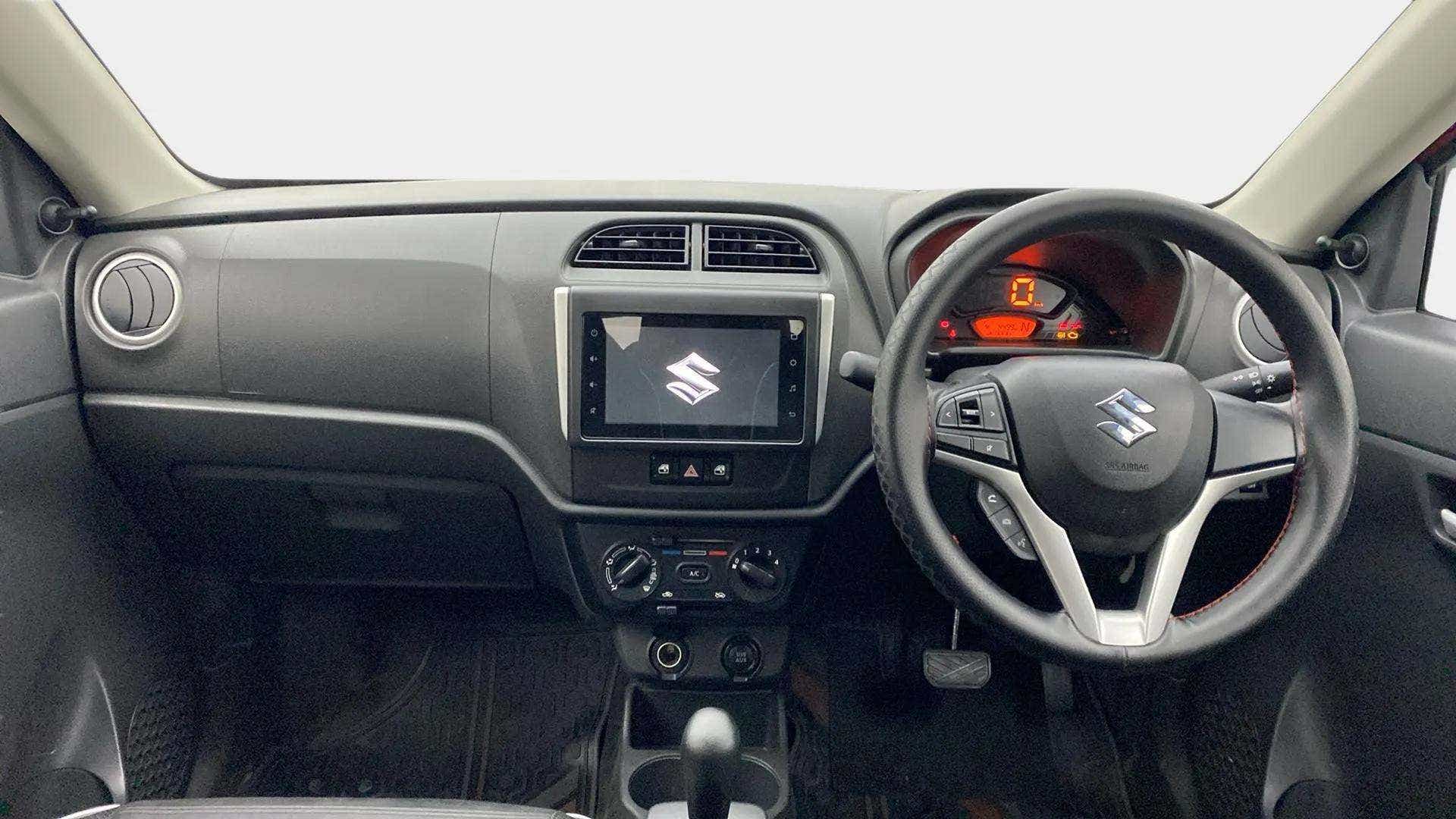 Interior dashboard of a Maruti Suzuki Alto K10