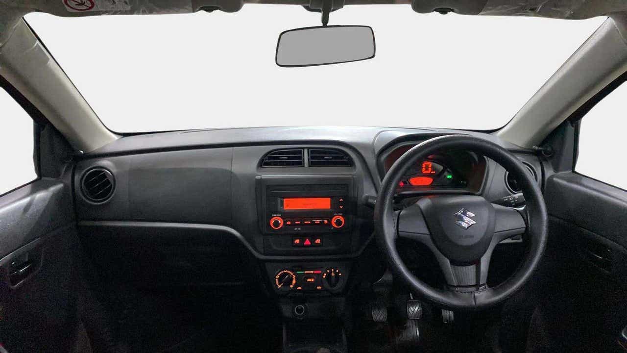 Interior dashboard view of a Maruti Suzuki Alto K10
