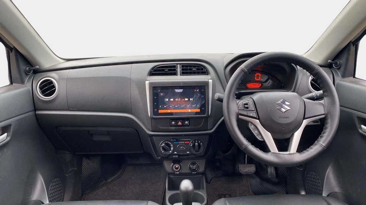 Interior dashboard view of a Maruti Suzuki Alto K10