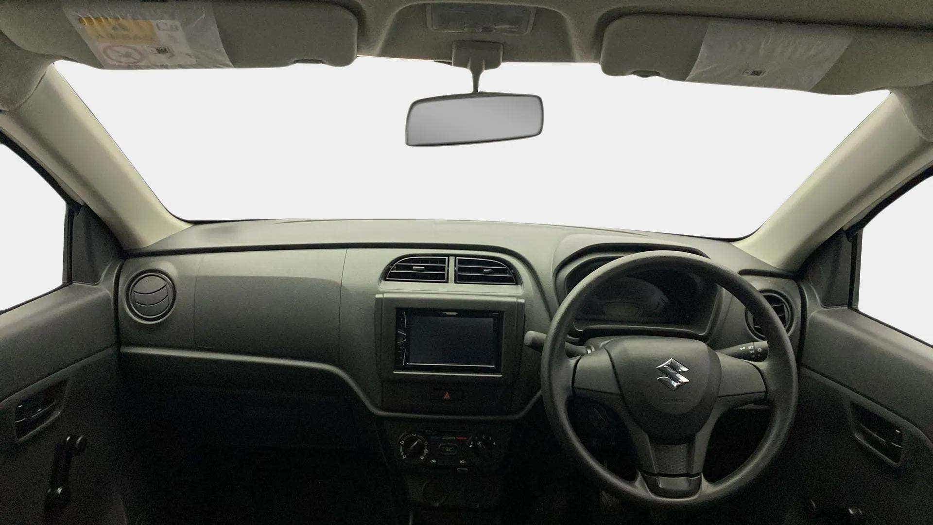 Interior dashboard view of a Maruti Suzuki Alto K10