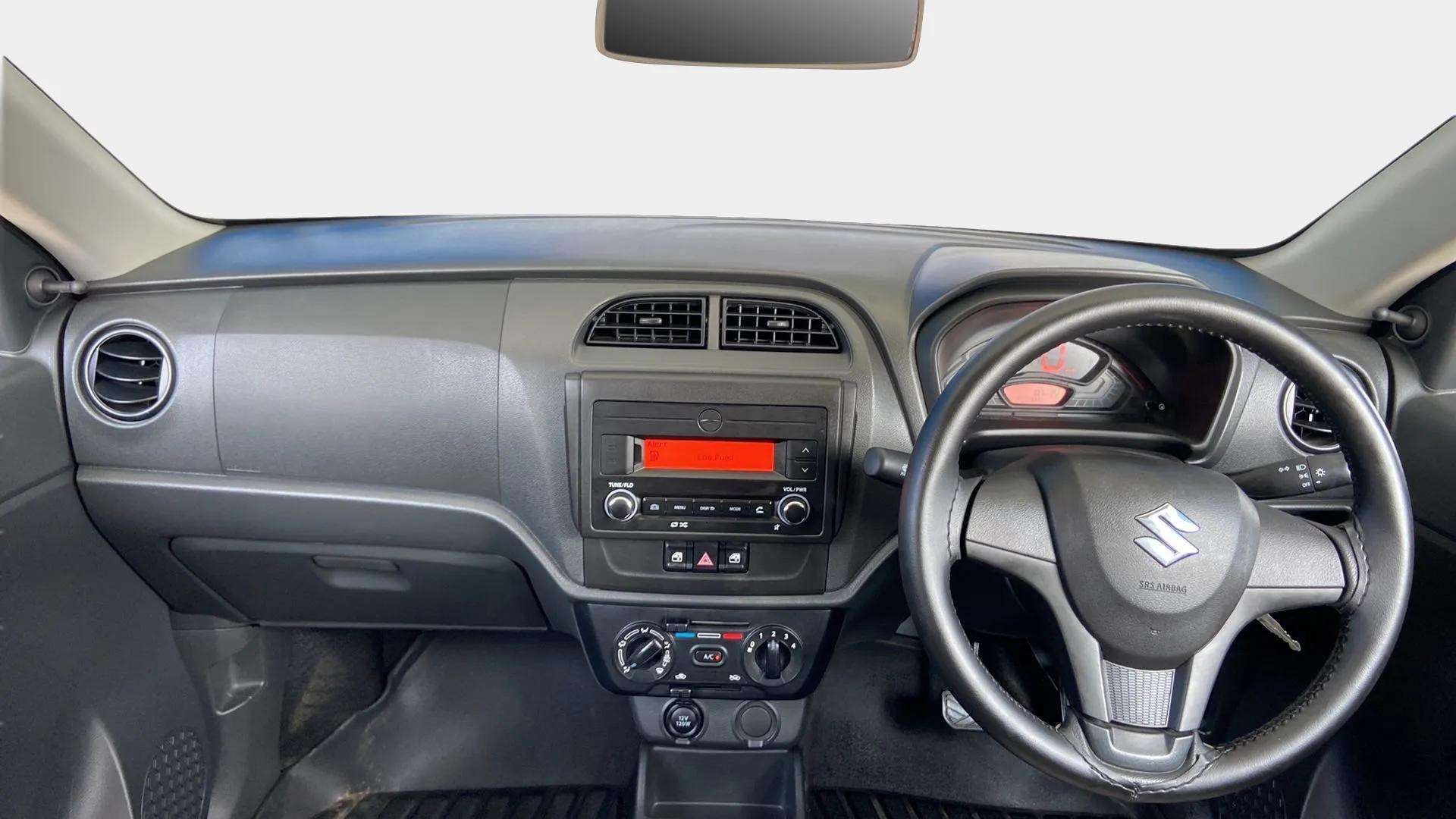 Interior dashboard of a Maruti Suzuki Alto K10