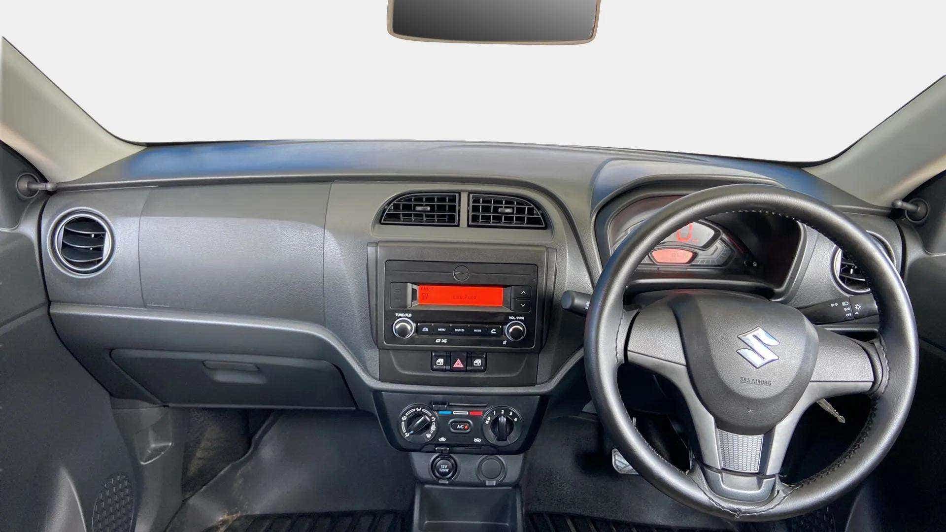 Interior dashboard of a Maruti Suzuki Alto K10