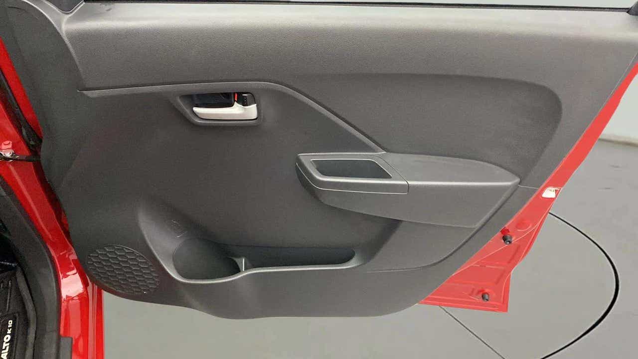 Interior door panel of a Maruti Suzuki Alto K10
