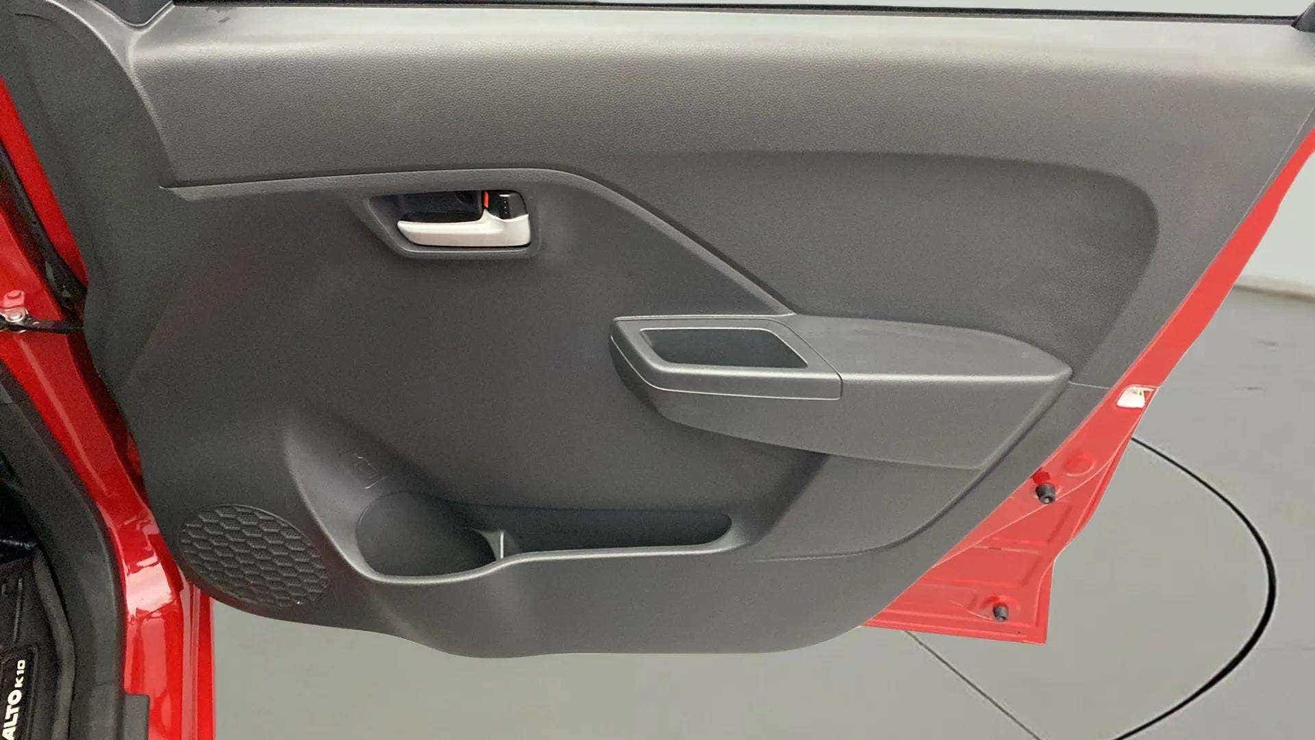 Interior door panel of a Maruti Suzuki Alto K10