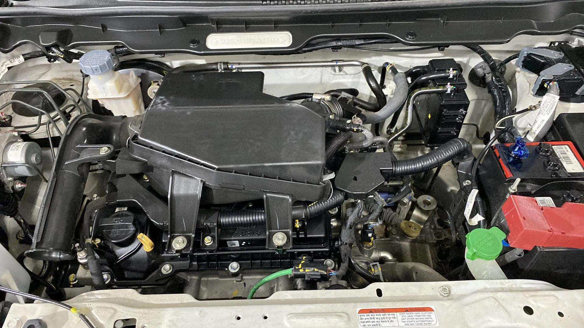 Engine bay of a Maruti Suzuki Alto K10