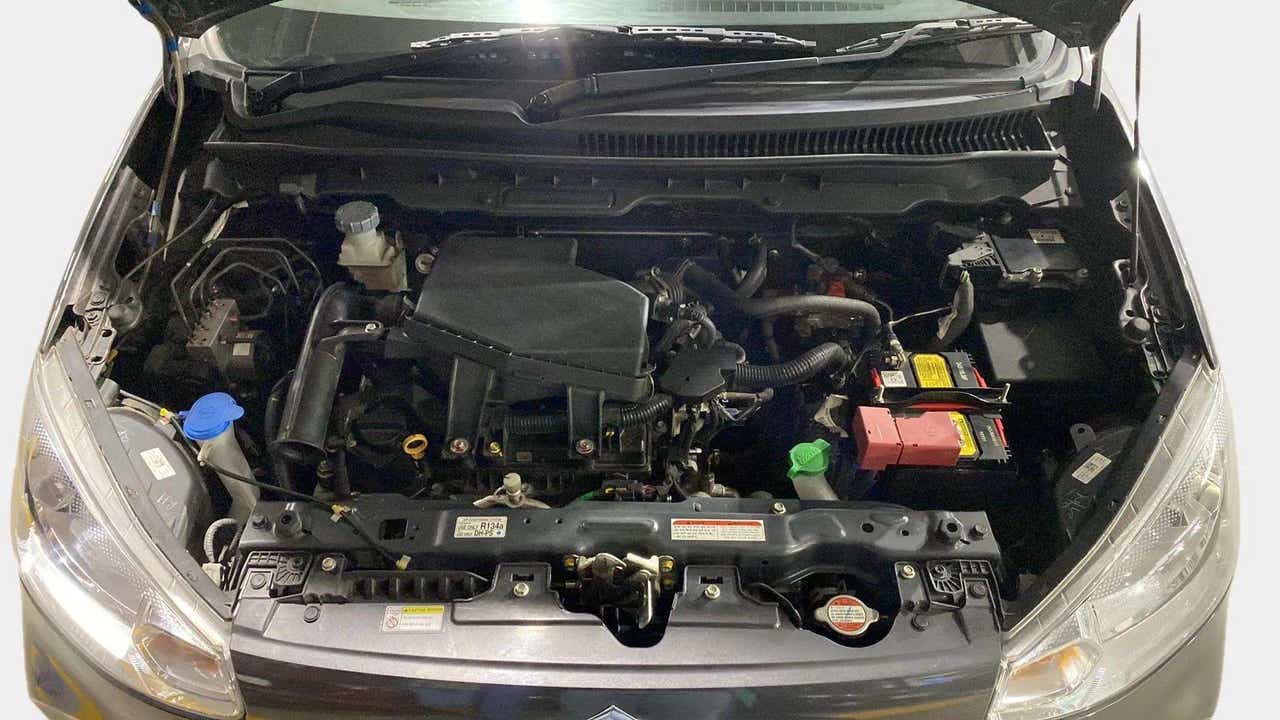 Engine bay of a Maruti Suzuki Alto K10