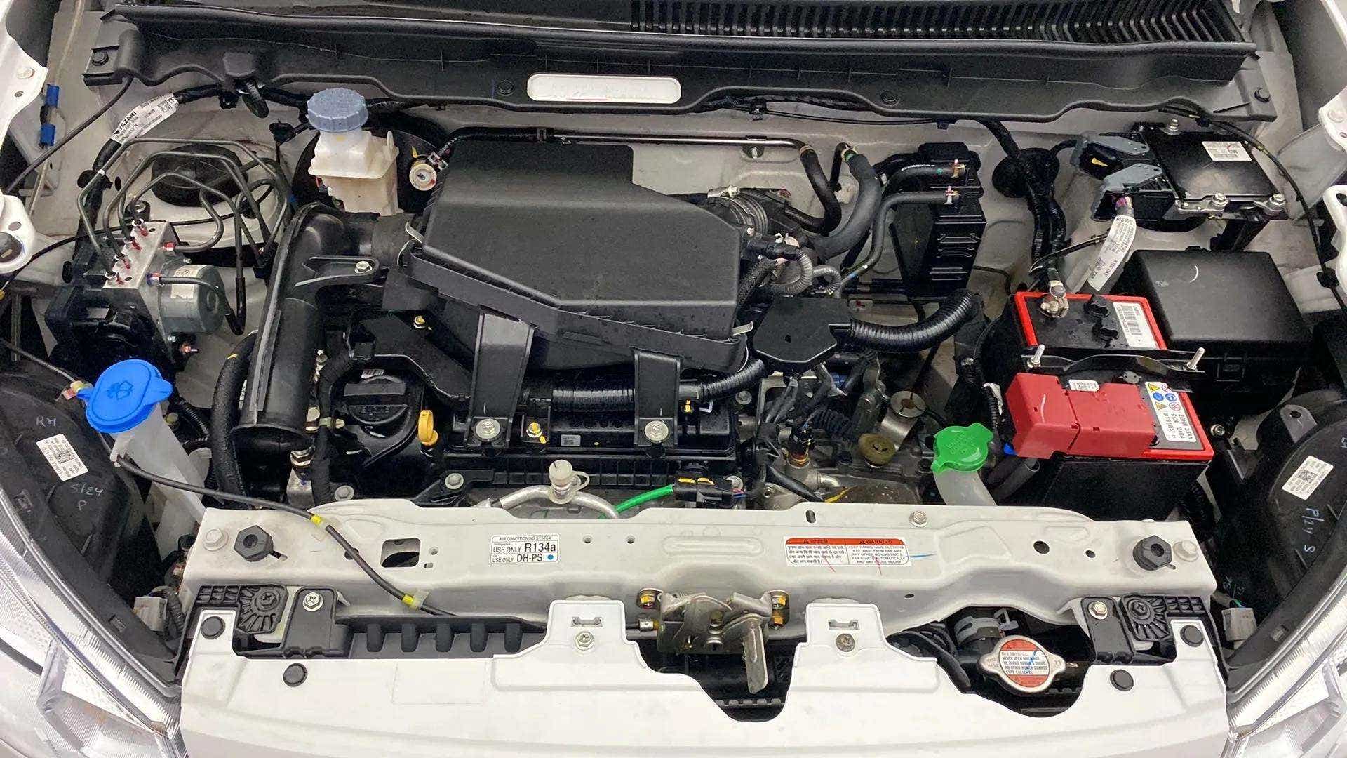 Engine bay of a Maruti Suzuki Alto K10