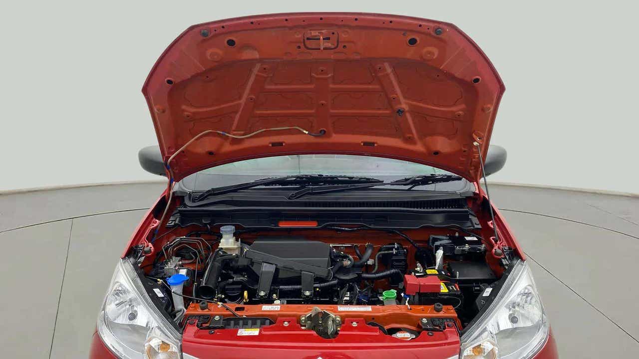 Engine bay view of a Maruti Suzuki Alto K10