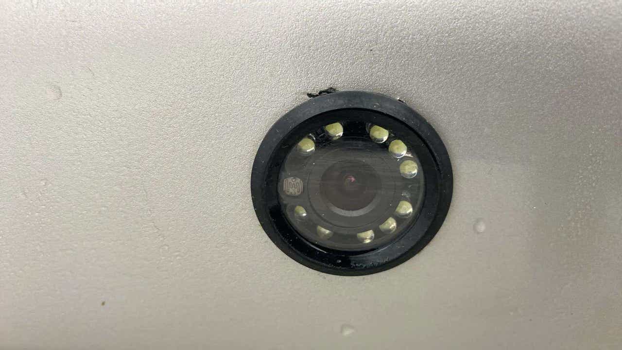 Close-up of a rear camera on a Maruti Suzuki Alto K10
