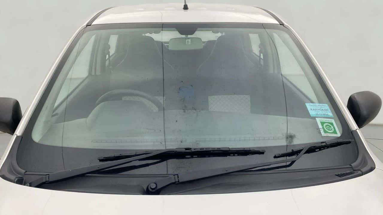 Front windshield view of a Maruti Suzuki Alto K10