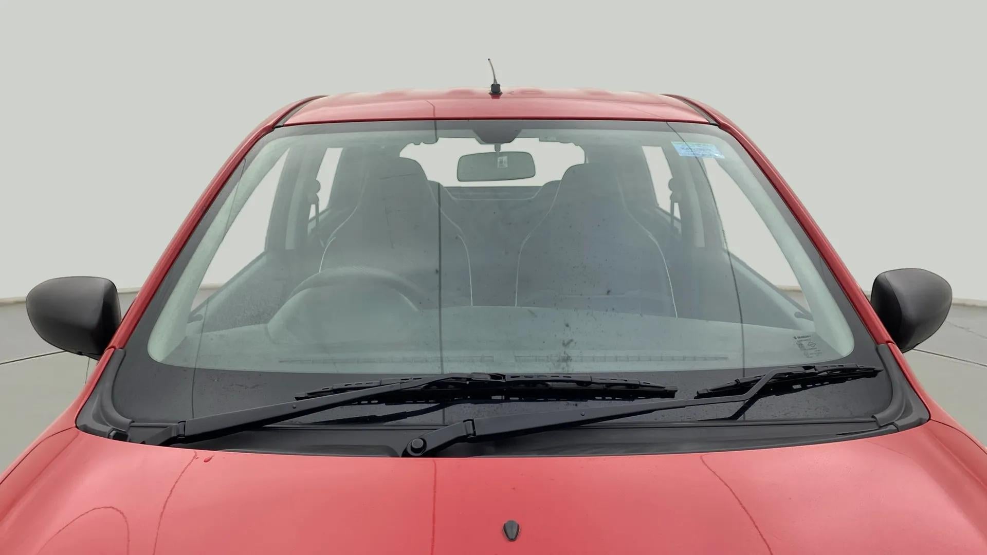 Front windshield view of a Maruti Suzuki Alto K10