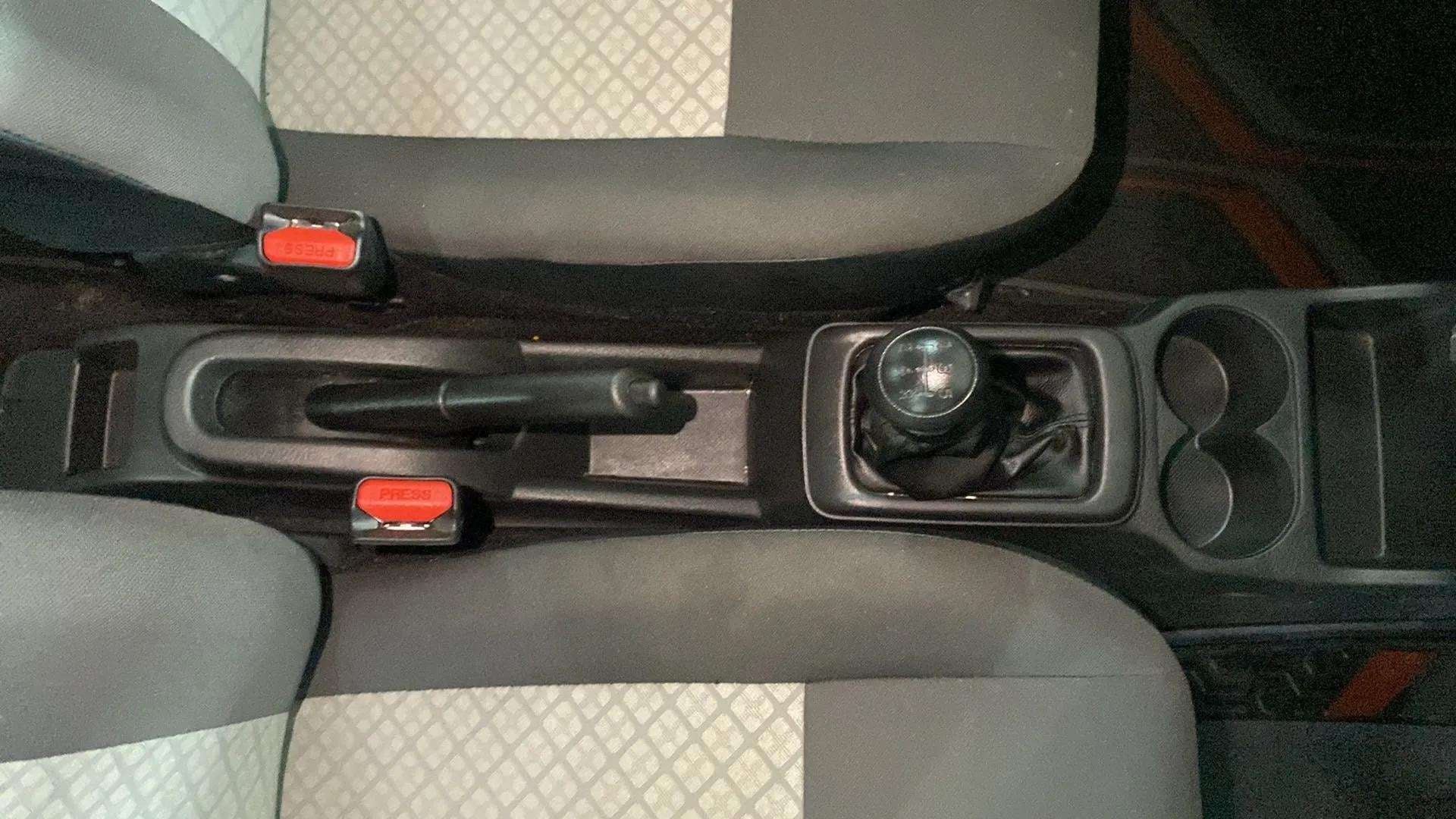 Center console view of a Maruti Suzuki Alto K10