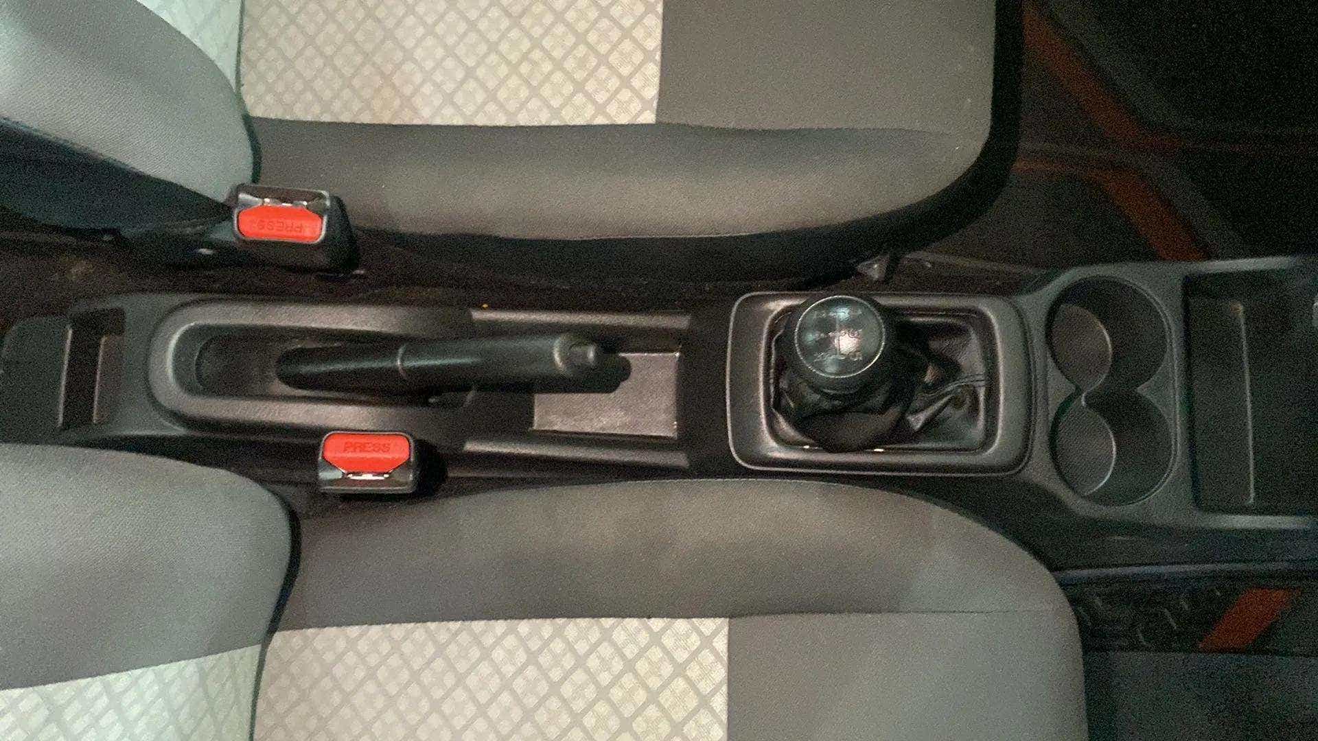Center console view of a Maruti Suzuki Alto K10