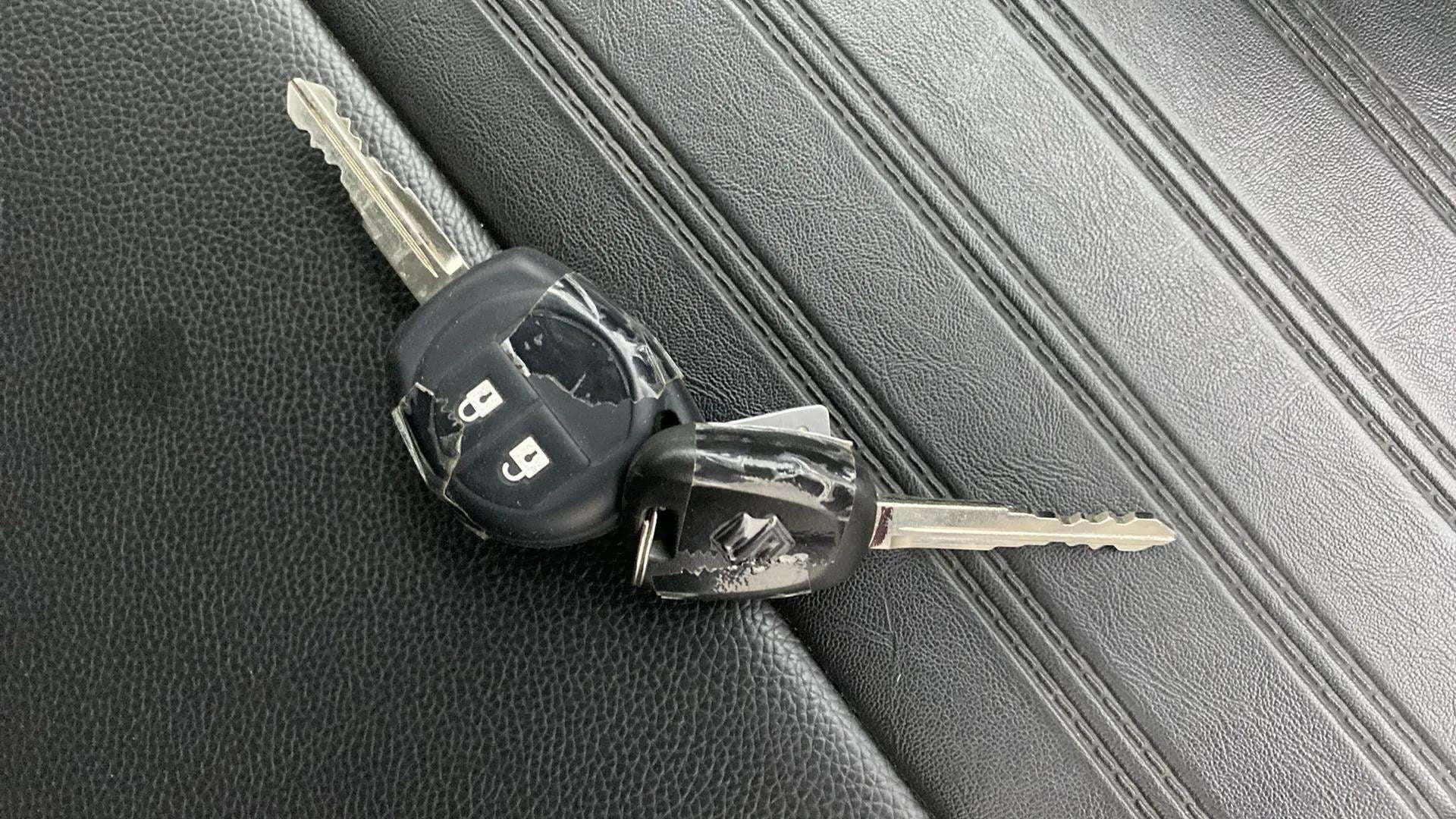 Set of car keys of a Maruti Suzuki Alto K10