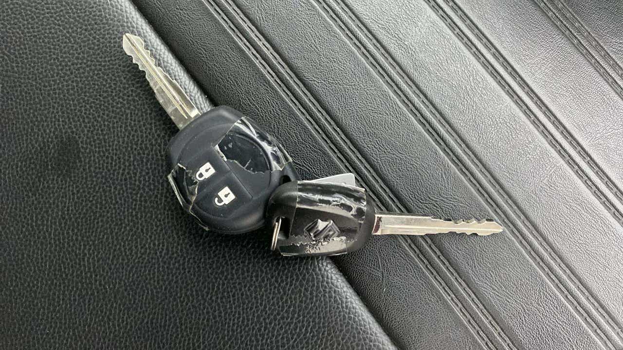 Set of car keys of a Maruti Suzuki Alto K10