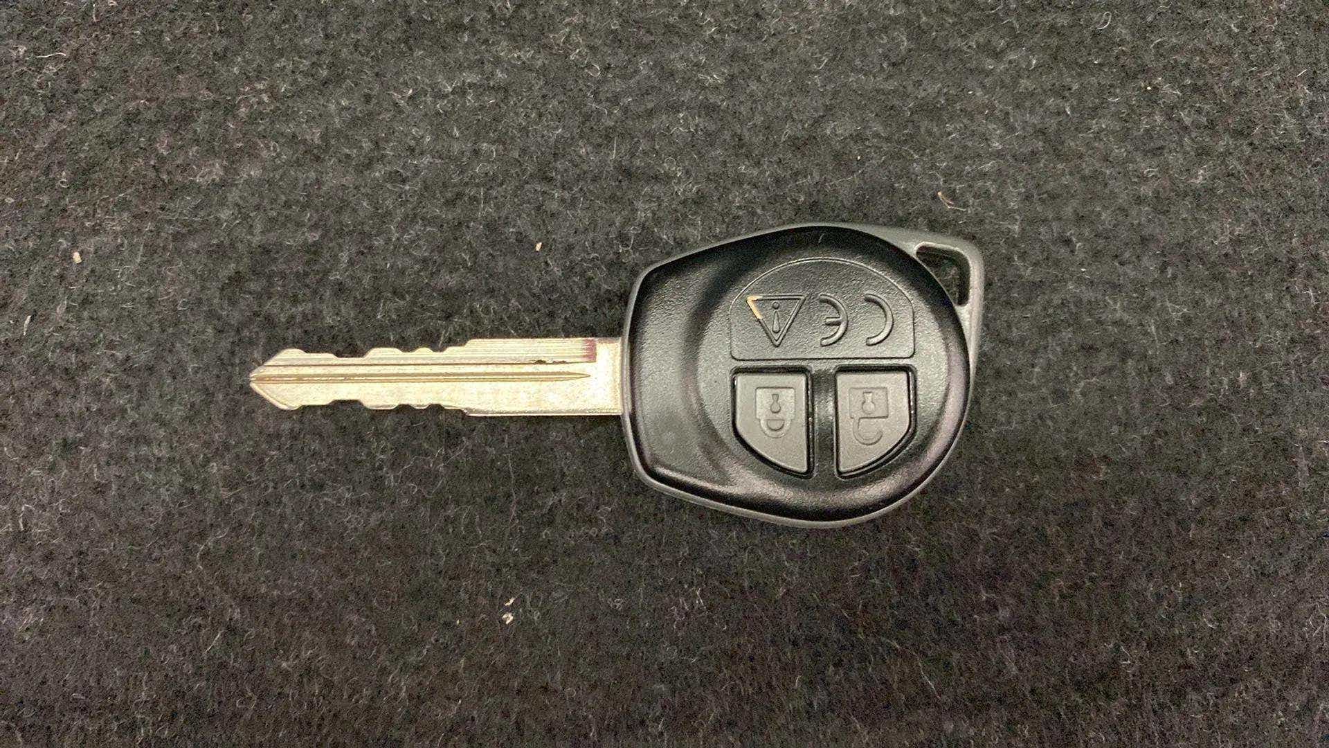 Car key with remote buttons of a Maruti Suzuki Alto K10