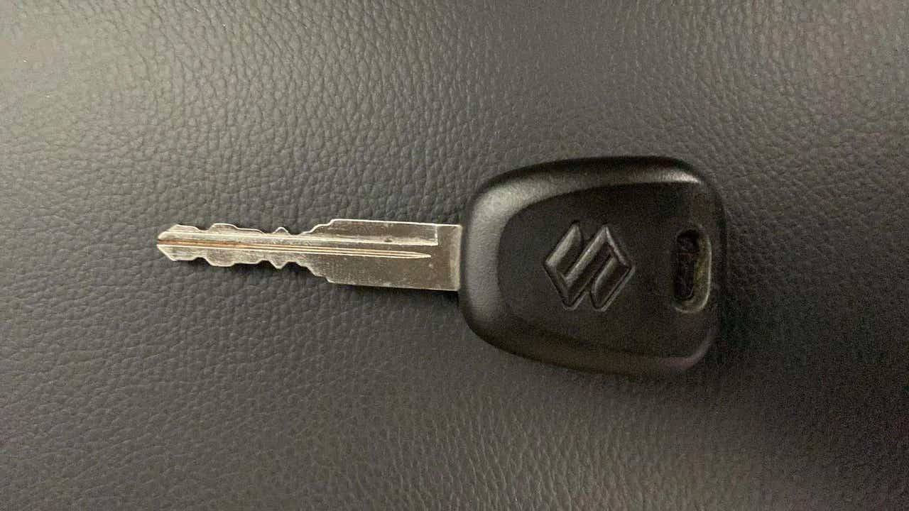Close-up of a car key for a Maruti Suzuki Alto K10