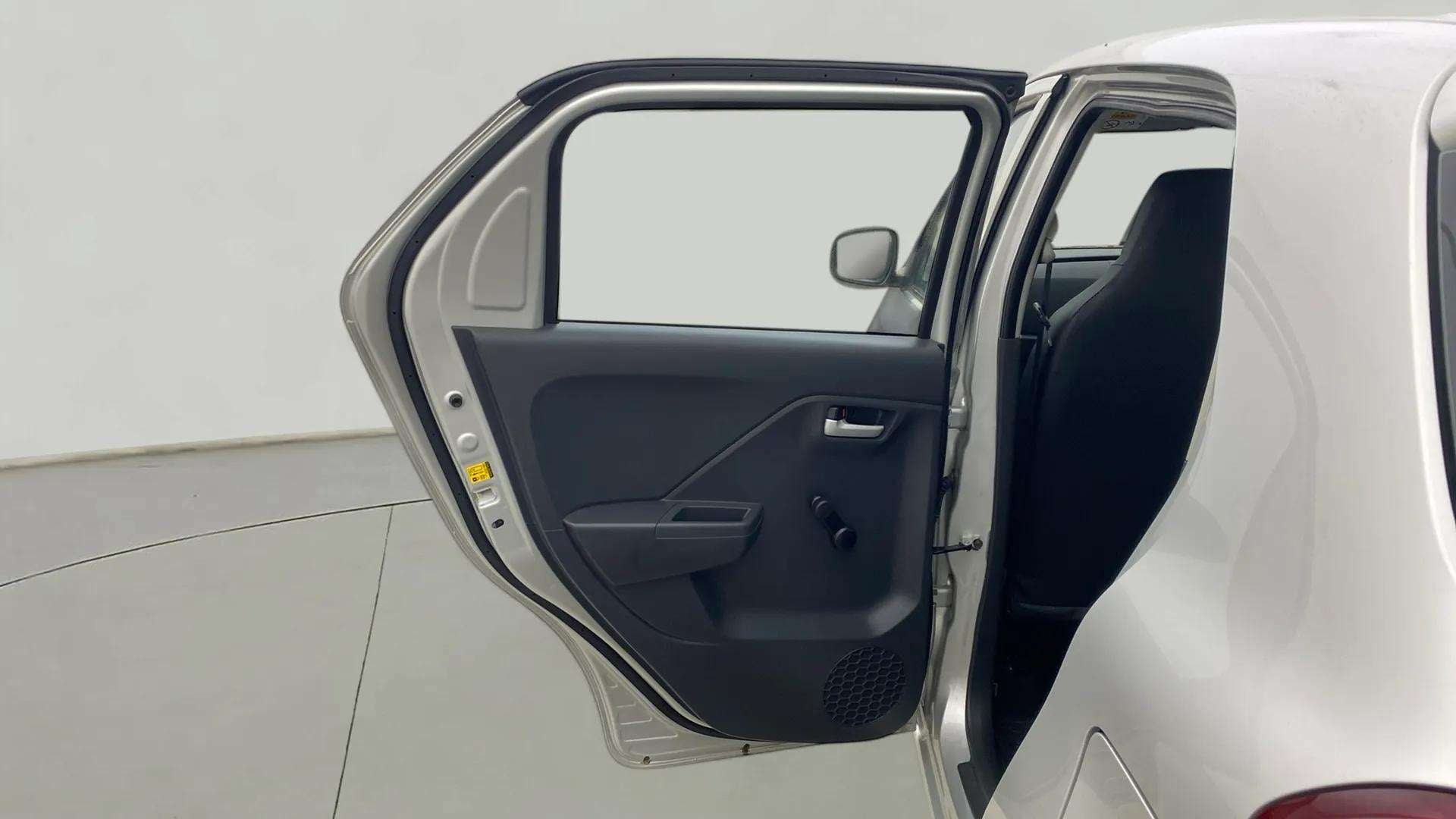Rear left door interior of a Maruti Suzuki Alto K10