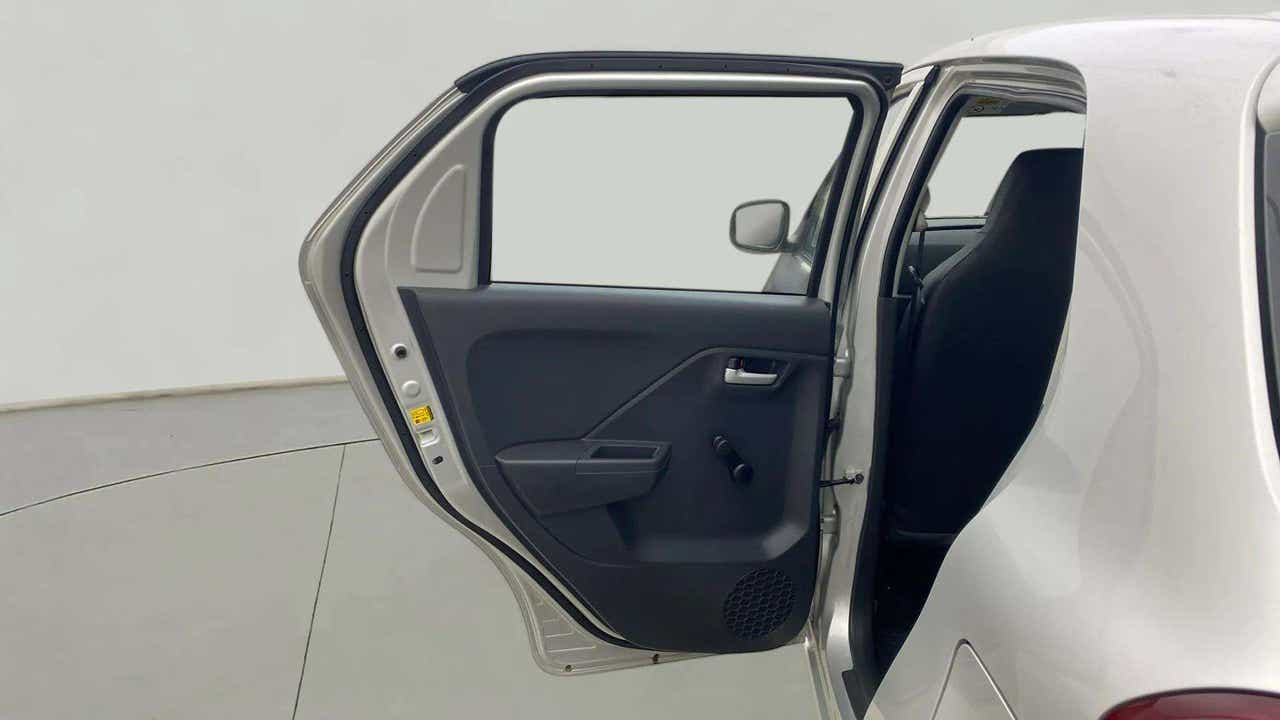 Rear left door interior of a Maruti Suzuki Alto K10