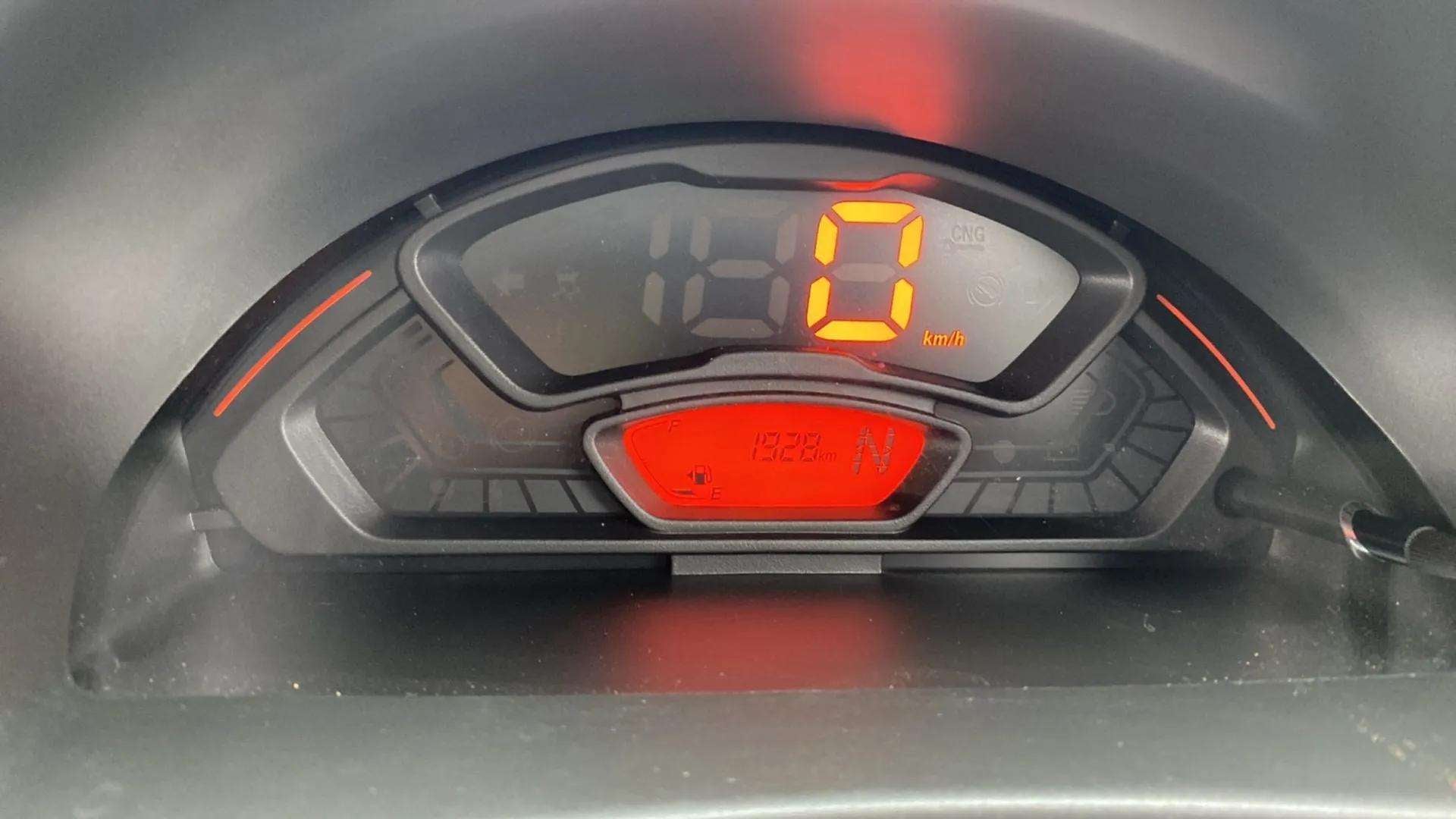 Instrument cluster of a Maruti Suzuki Alto K10
