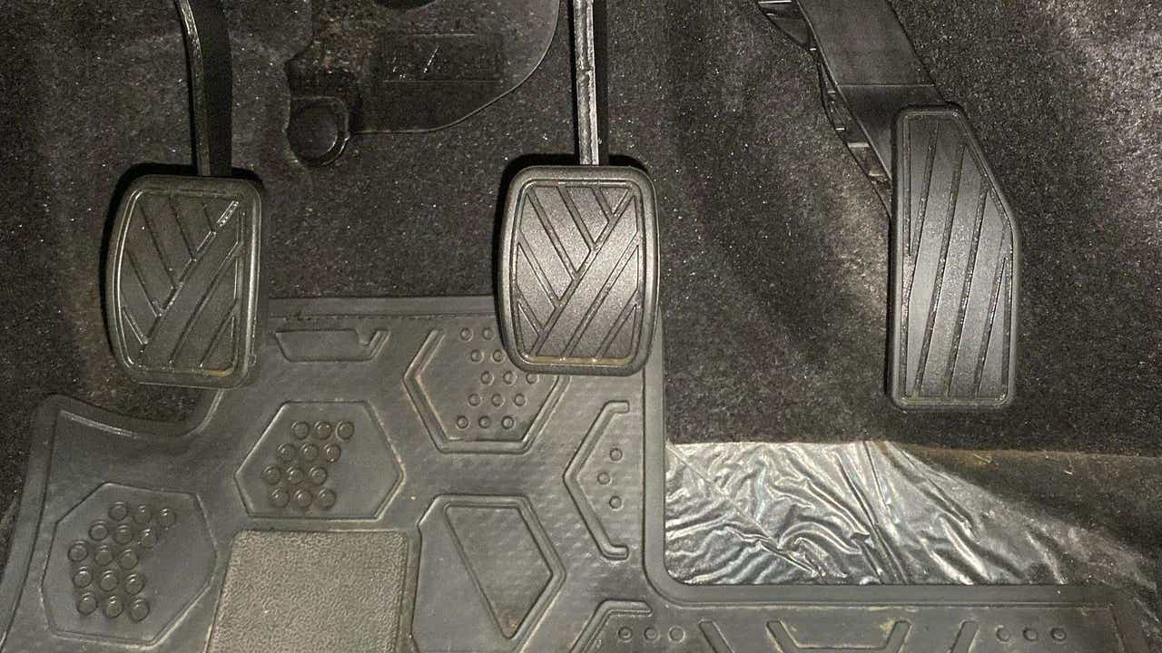 Pedals area of a Maruti Suzuki Alto K10