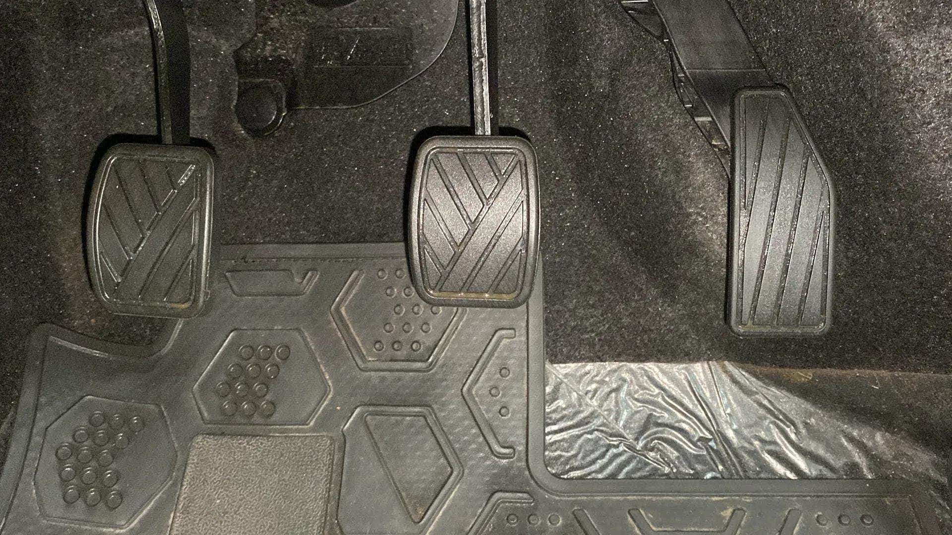 Pedals area of a Maruti Suzuki Alto K10