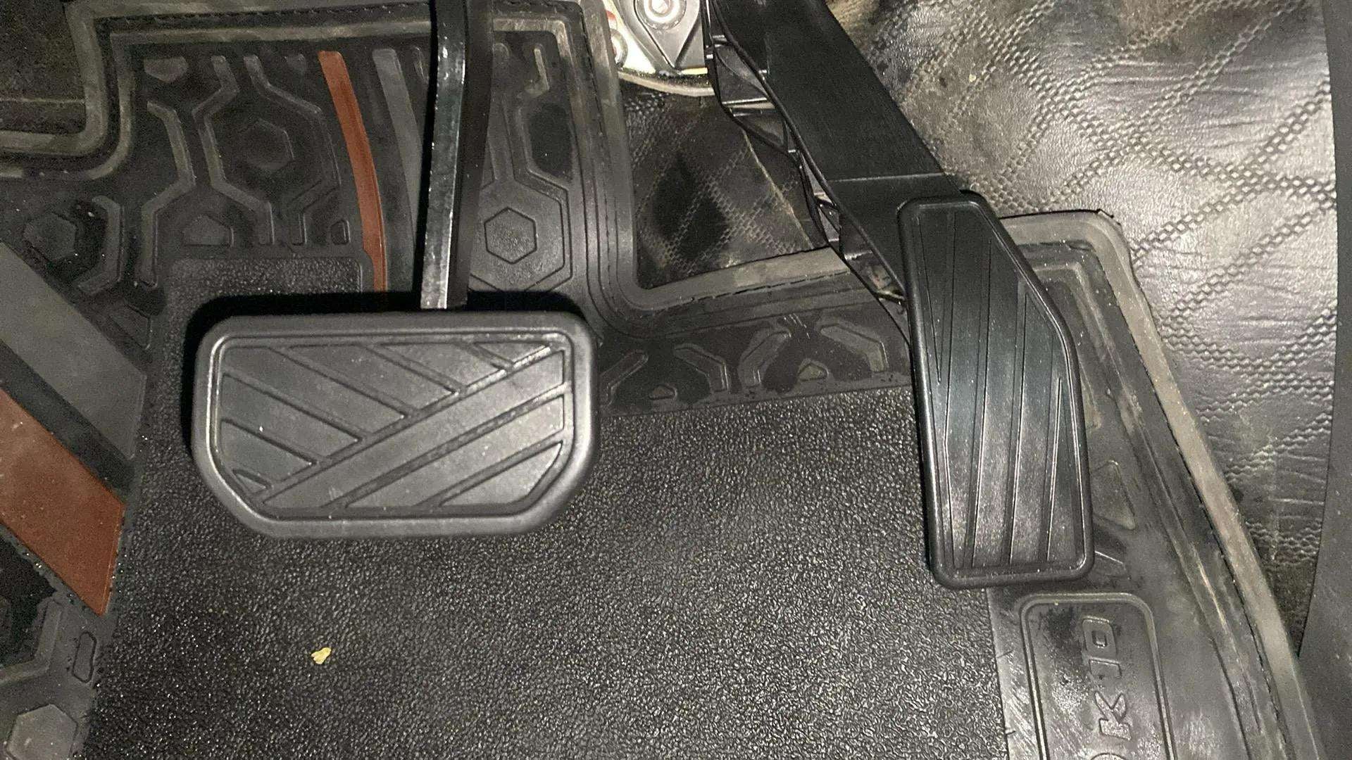 Foot pedals view of a Maruti Suzuki Alto K10