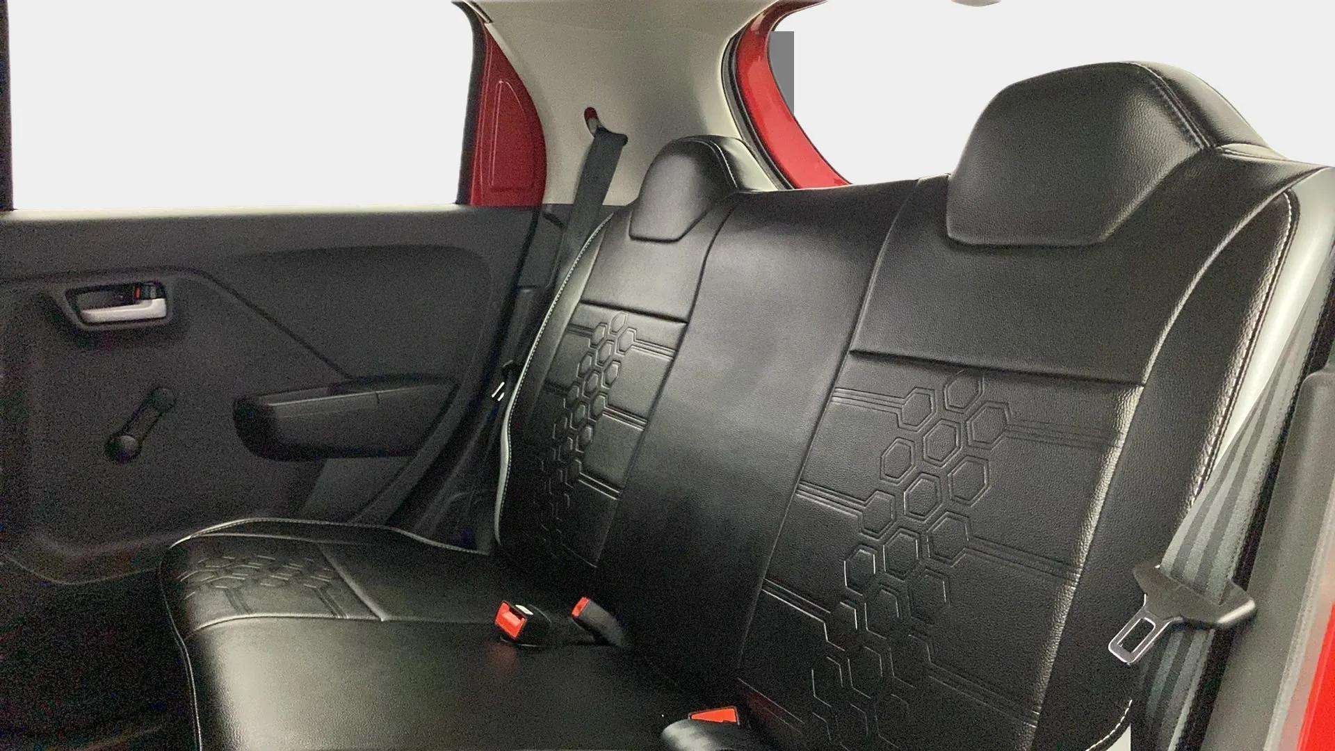 Rear seat interior of a Maruti Suzuki Alto K10