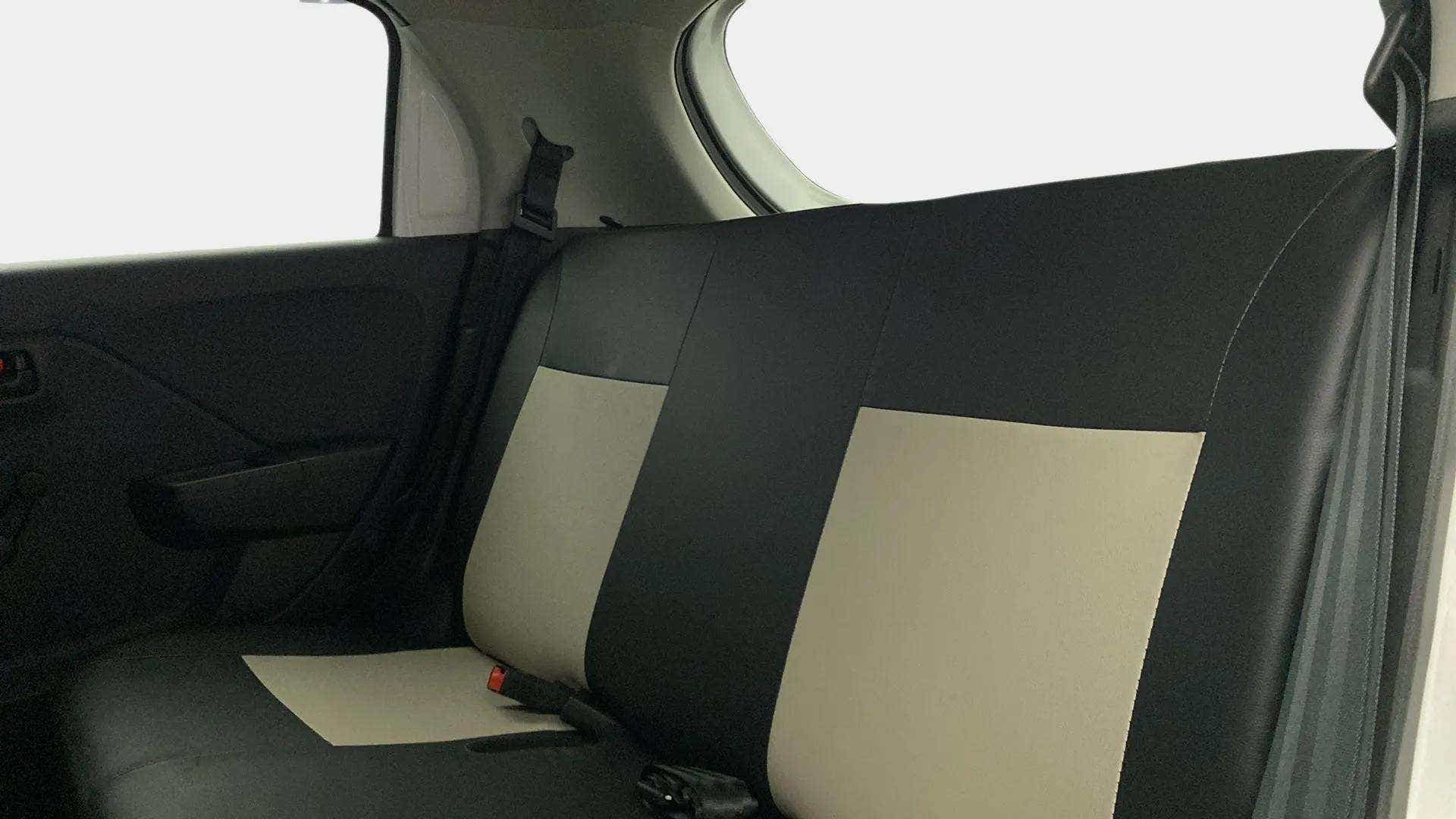 Rear seat view of a Maruti Suzuki Alto K10