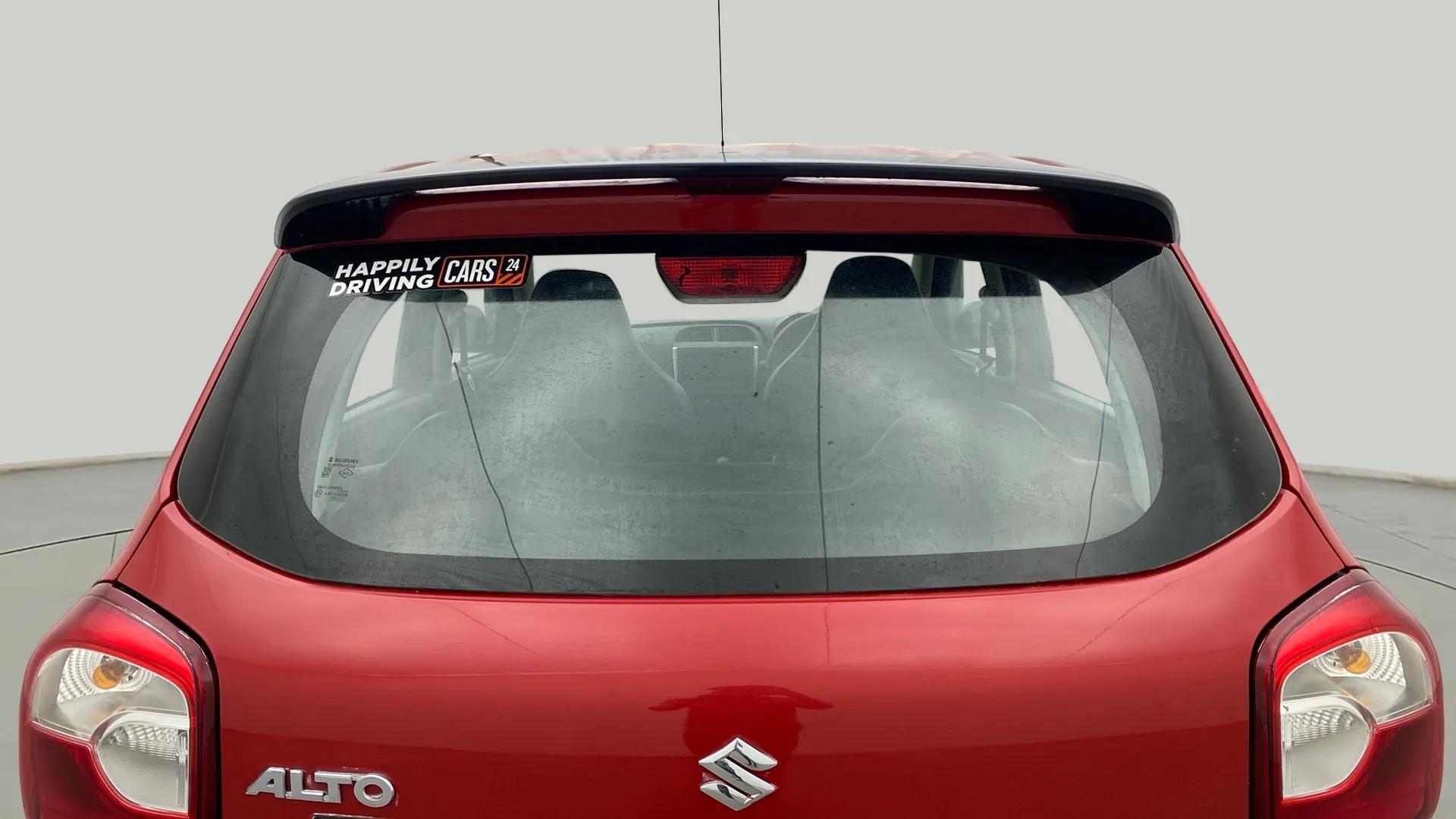 Rear view of a Maruti Suzuki Alto K10