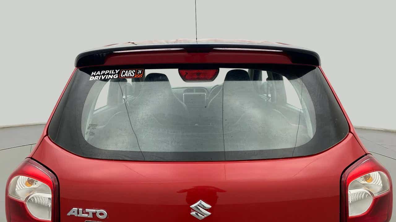 Rear view of a Maruti Suzuki Alto K10