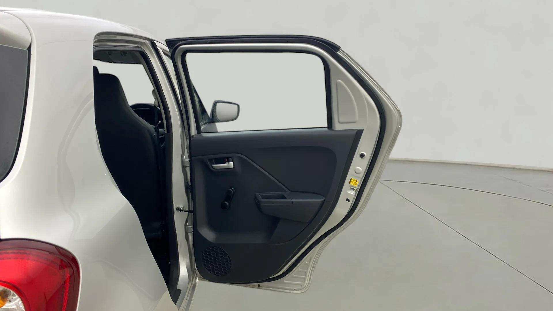 Rear left door interior of a Maruti Suzuki Alto K10