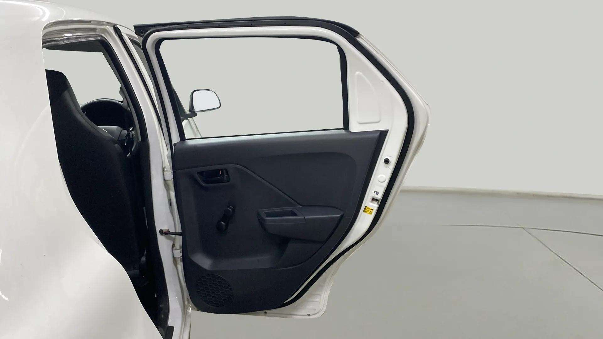 Rear left door interior of a Maruti Suzuki Alto K10